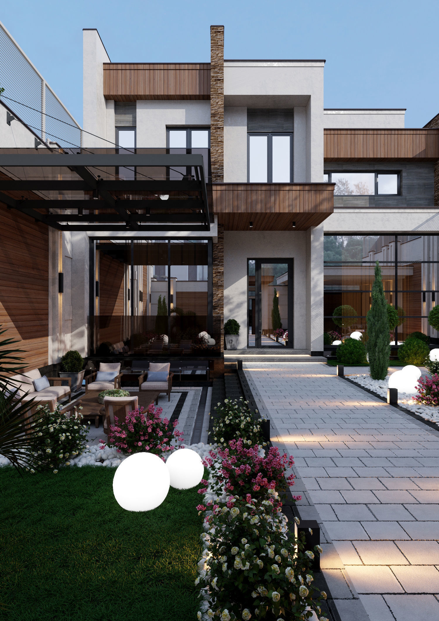 EXTERIOR DESIGN 3D SCENE 3D model_2