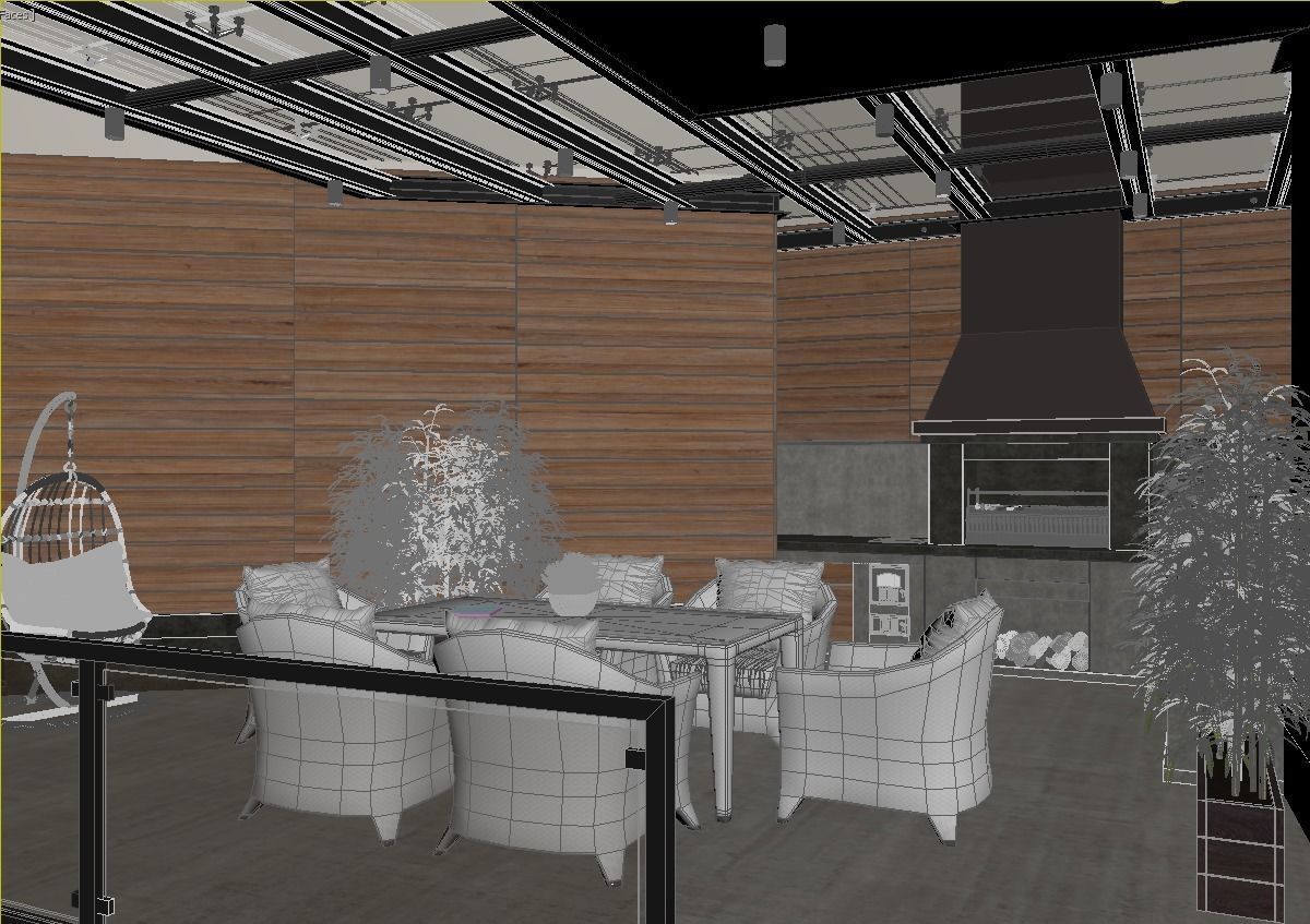 EXTERIOR DESIGN 3D SCENE 3D model_71