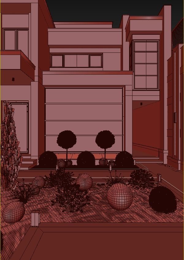 EXTERIOR DESIGN 3D SCENE 3D model_41