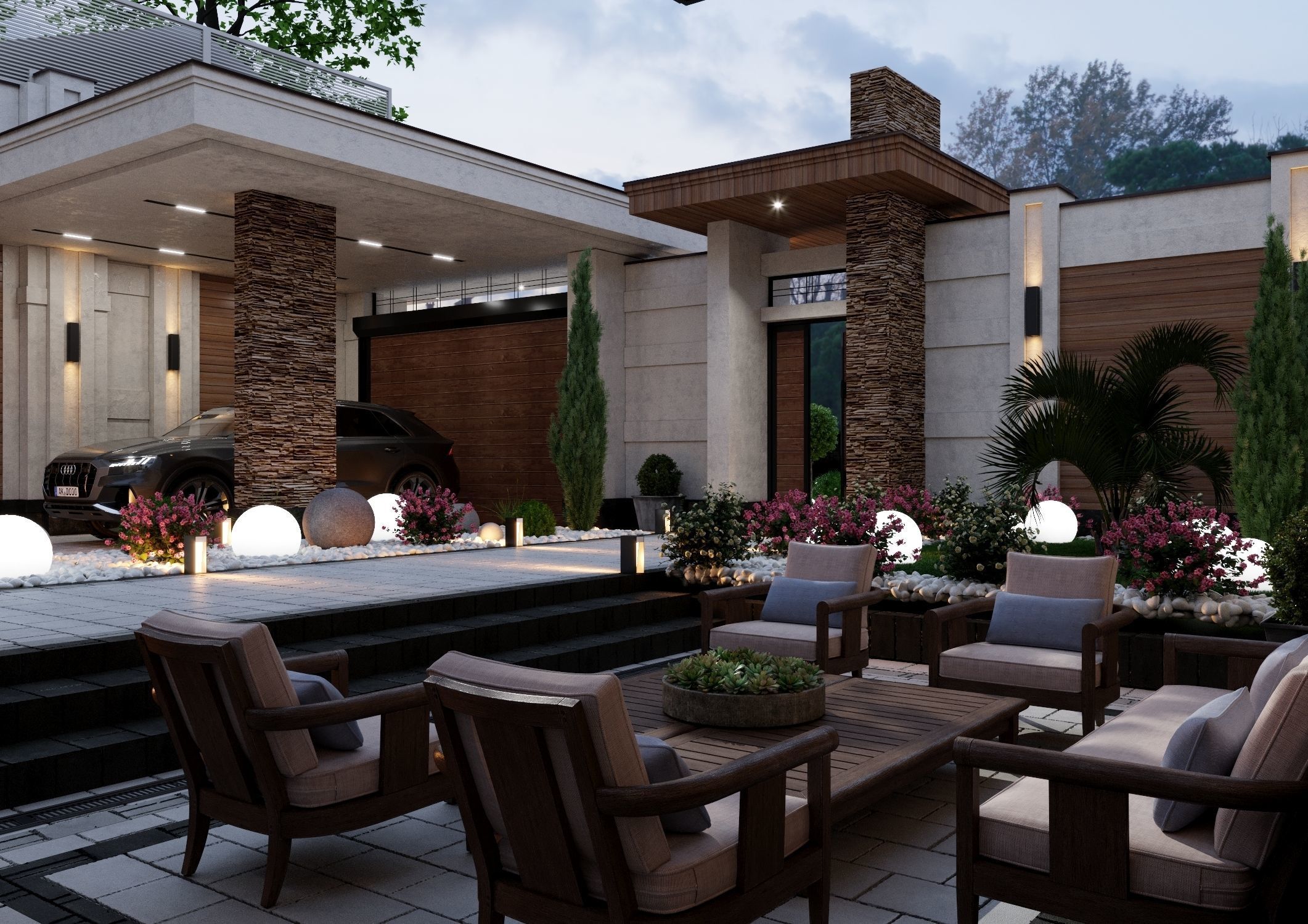 EXTERIOR DESIGN 3D SCENE 3D model_27