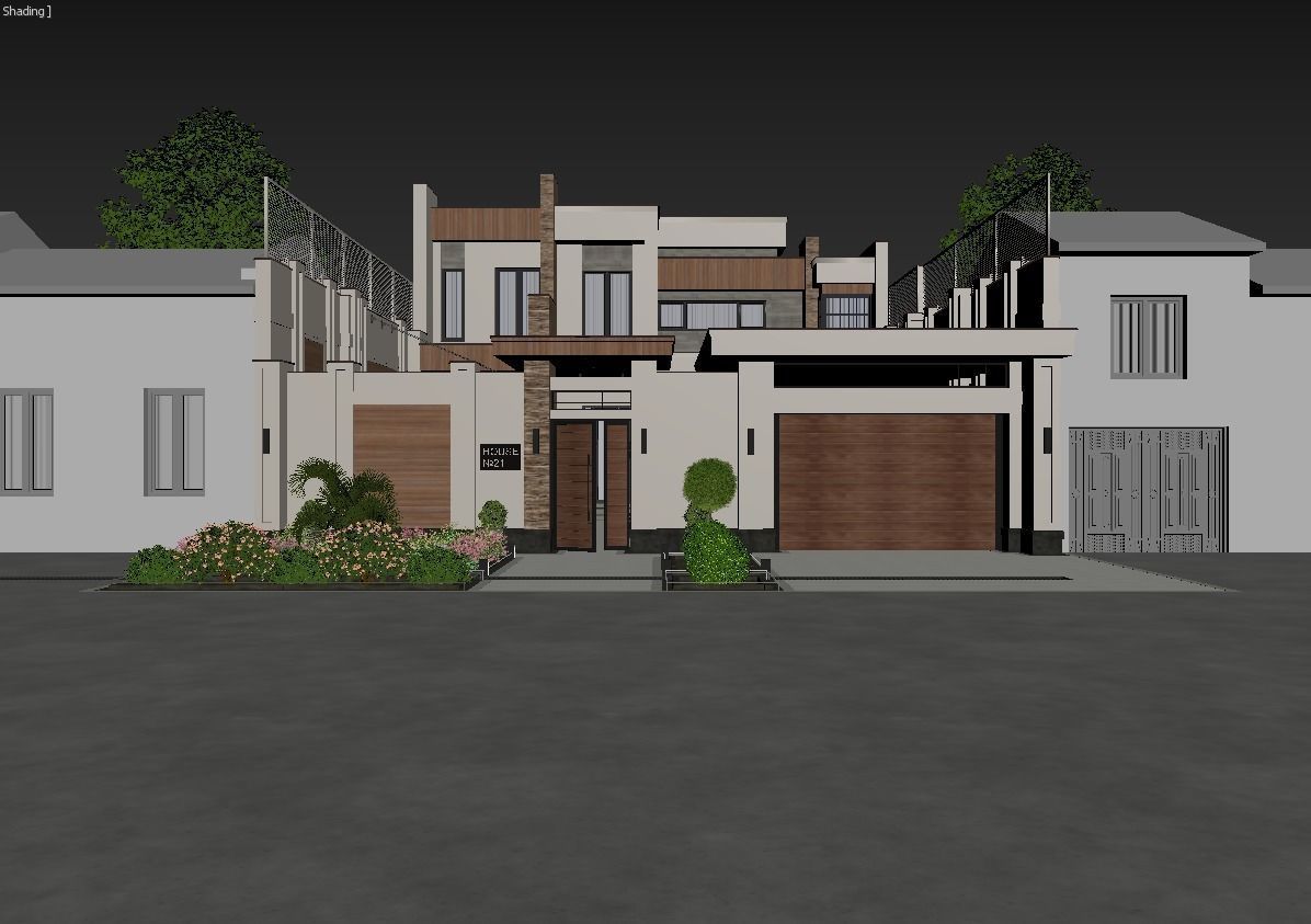 EXTERIOR DESIGN 3D SCENE 3D model_43