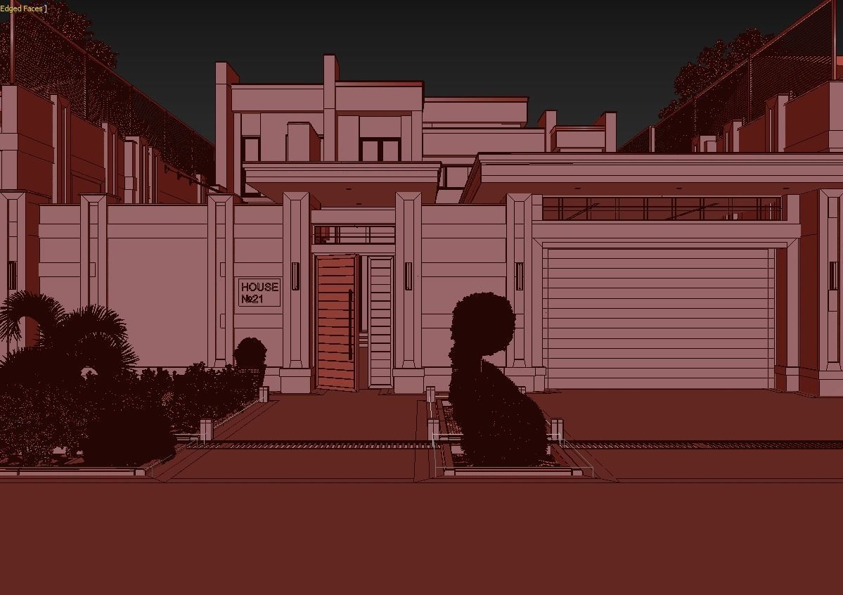 EXTERIOR DESIGN 3D SCENE 3D model_16