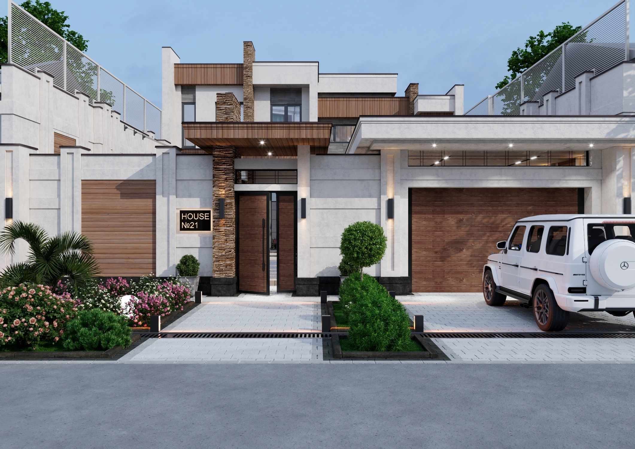 EXTERIOR DESIGN 3D SCENE 3D model_13