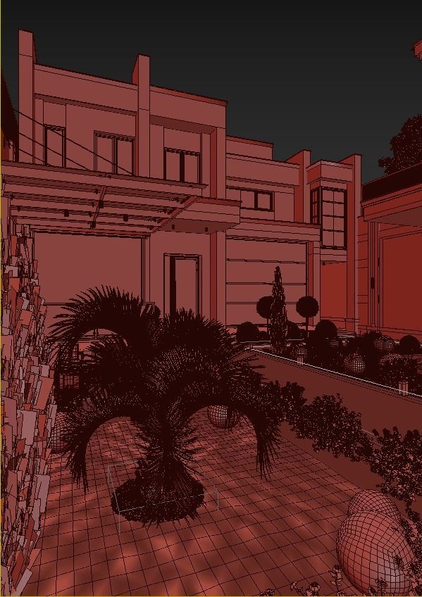 EXTERIOR DESIGN 3D SCENE 3D model_36