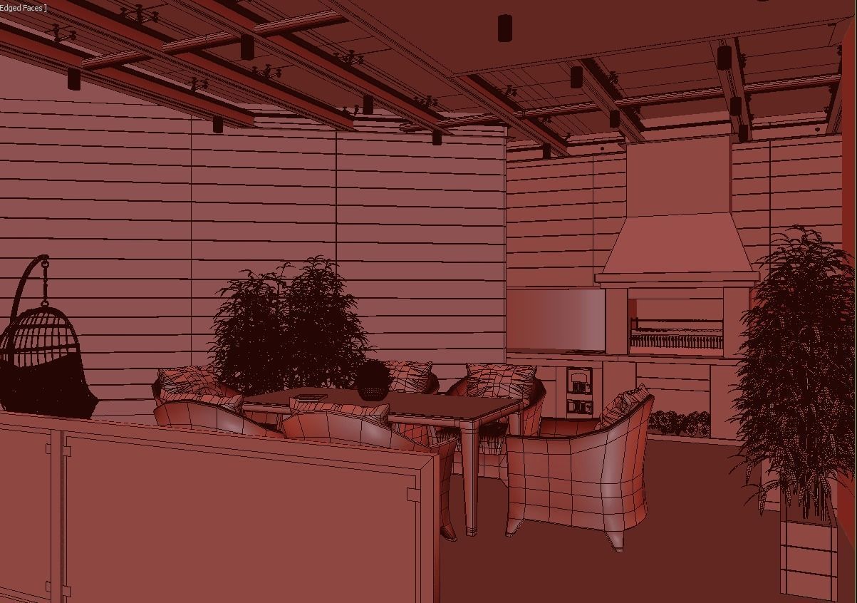 EXTERIOR DESIGN 3D SCENE 3D model_70