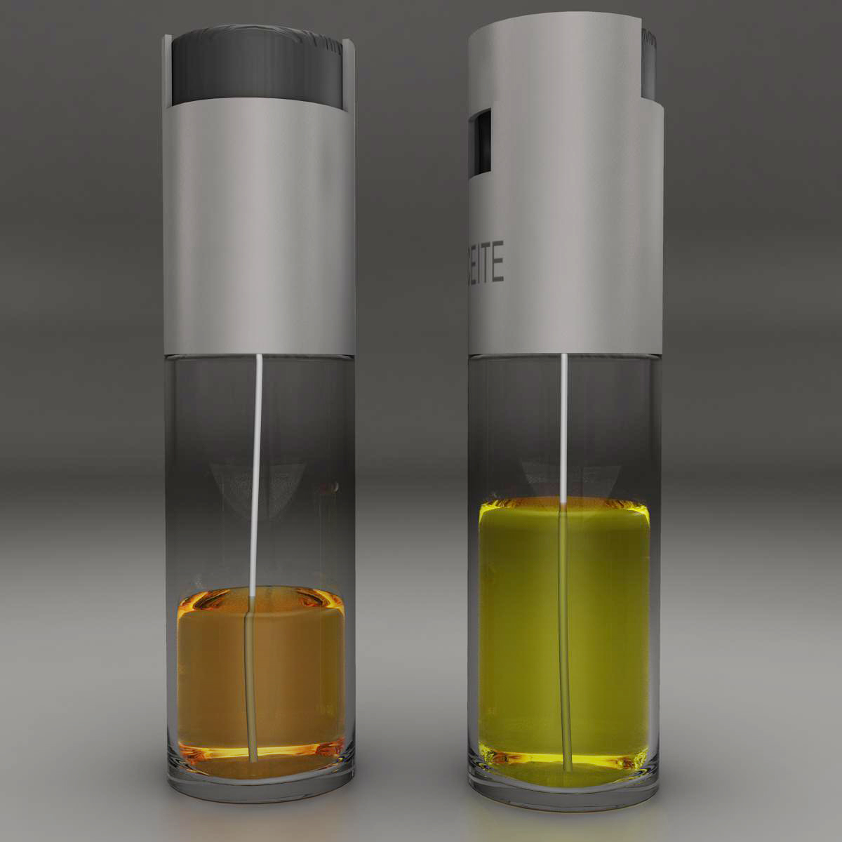 Oil and vinegar 3D model_1