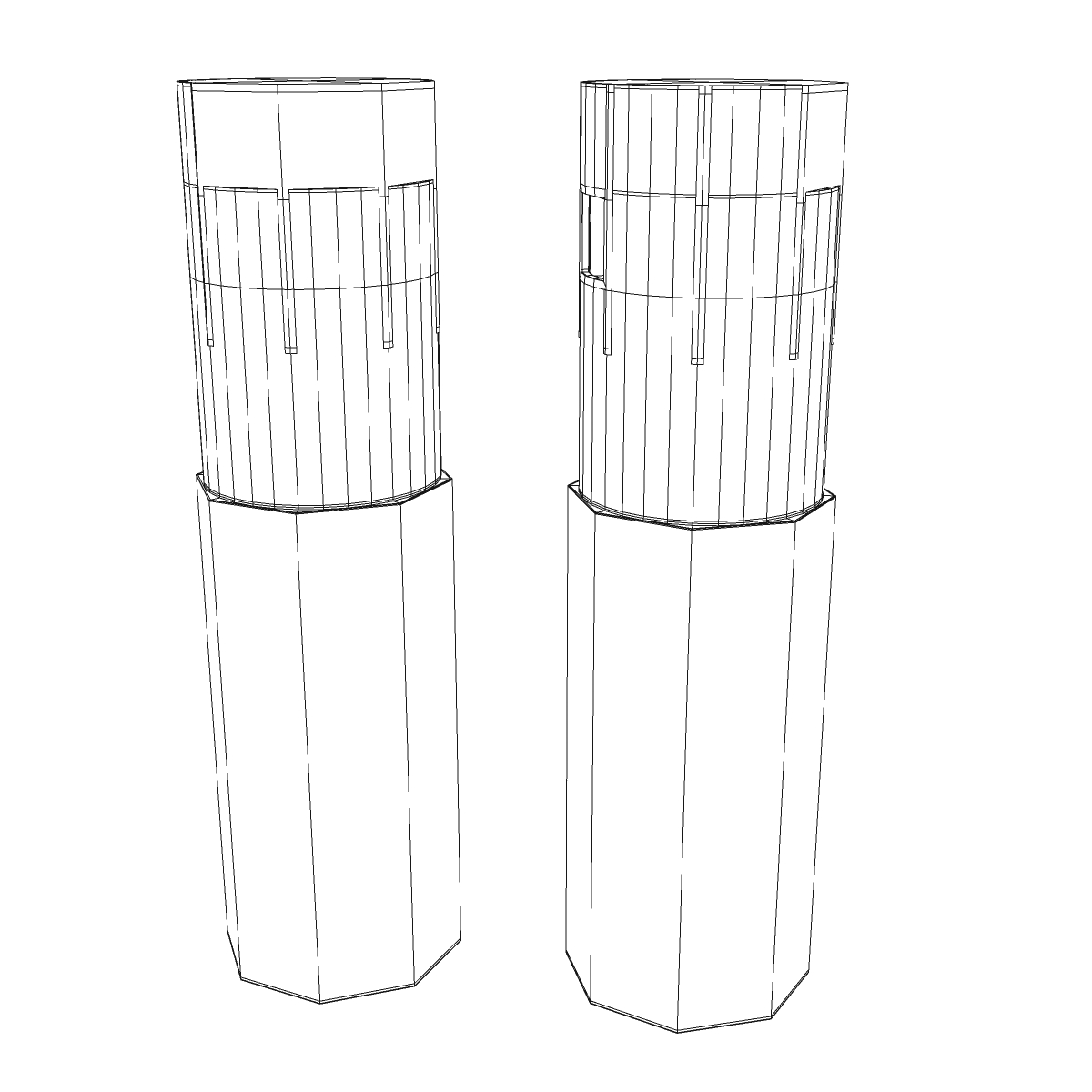 Oil and vinegar 3D model_7