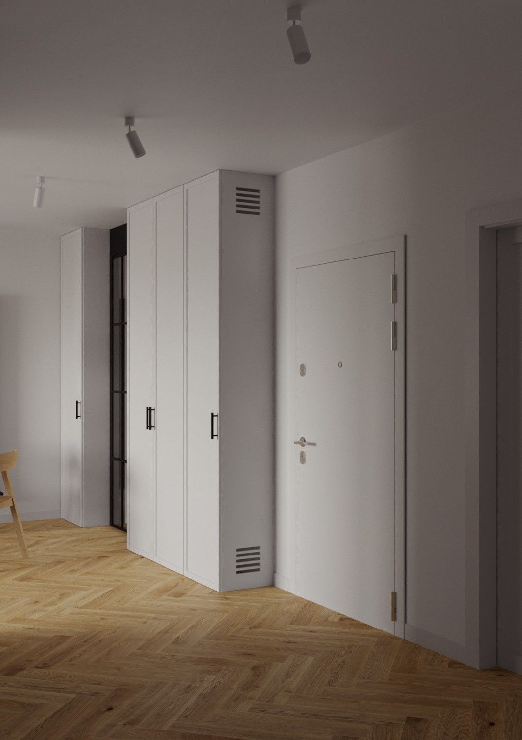 Modern Interior Design Flat Apartament scene 003 3D model_7