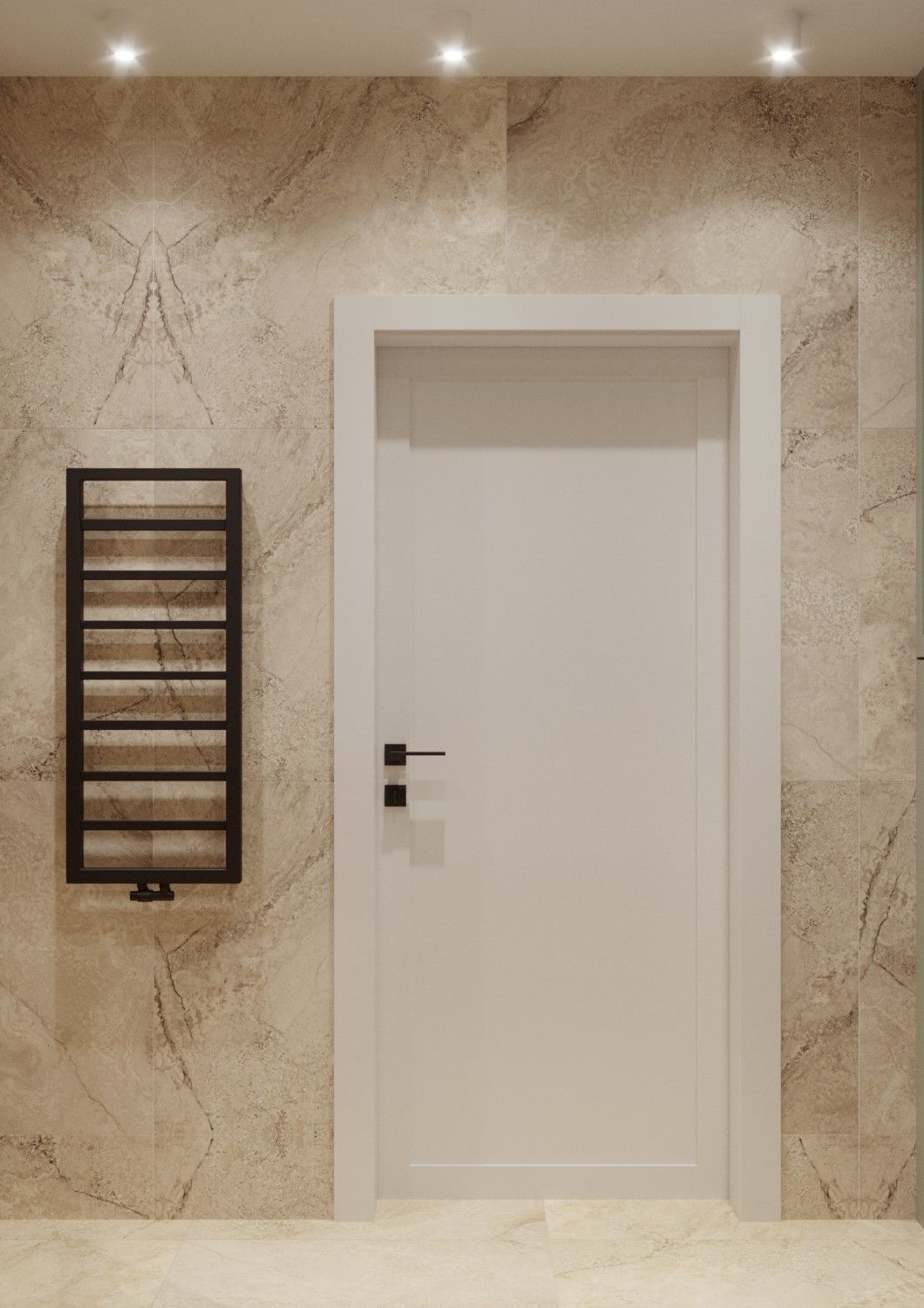 Modern Interior Design Flat Apartament scene 003 3D model_11