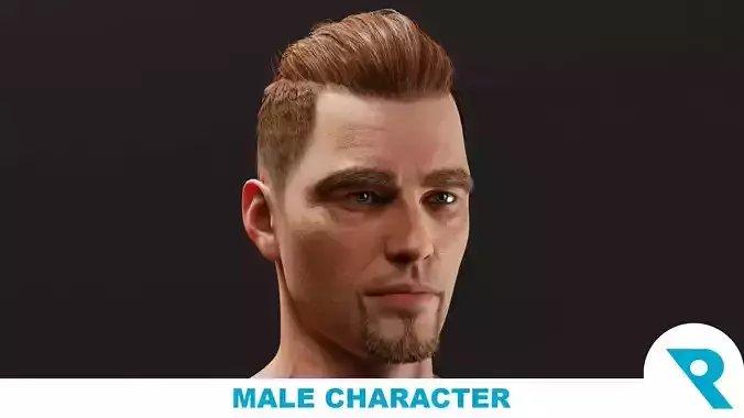 Realistic Male Character - Tommy 3D model