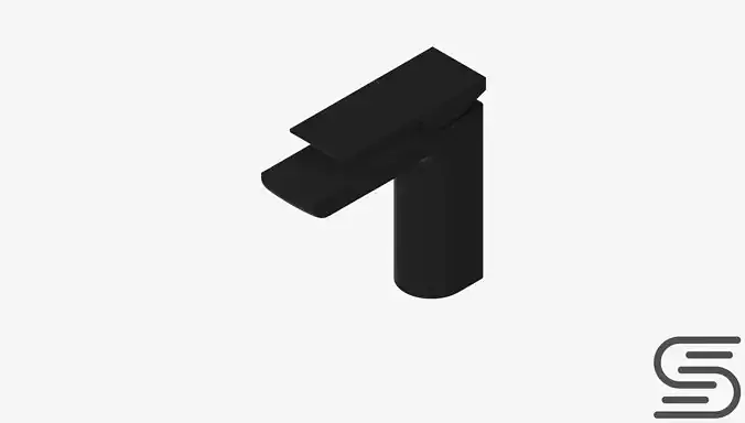 Basin Mixer - Luxury - Glide Low-poly 3D model