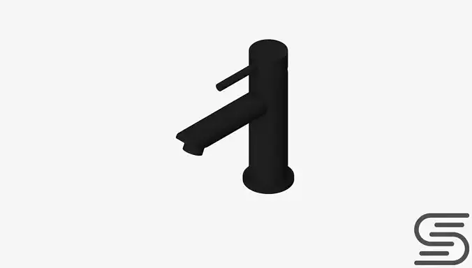 Basin Mixer - Luxury - Pin Low-poly 3D model
