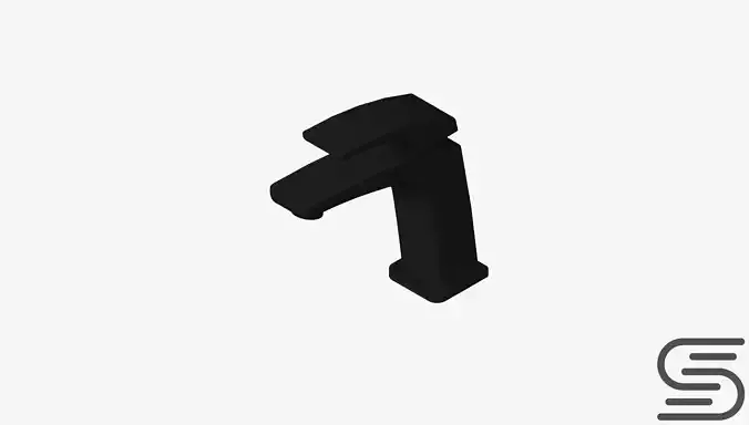 Basin Mixer - Luxury - Rapid Low-poly 3D model