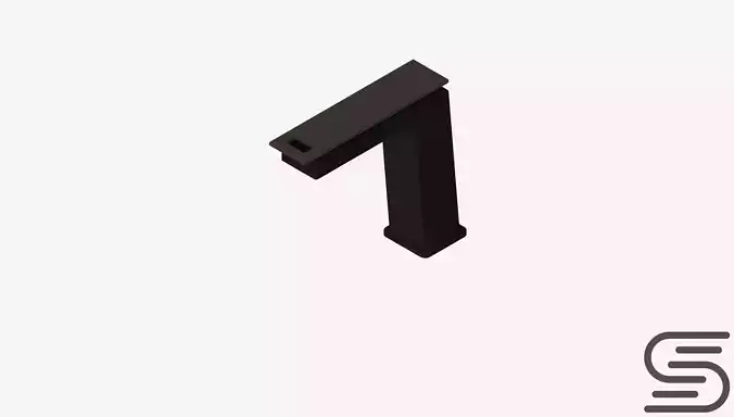 Basin Mixer - Luxury - Style Low-poly 3D model