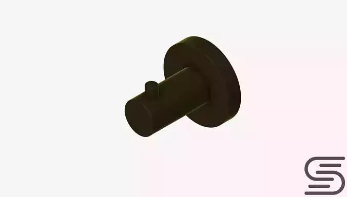 Robe Hook - Luxury - Round - Round Plate