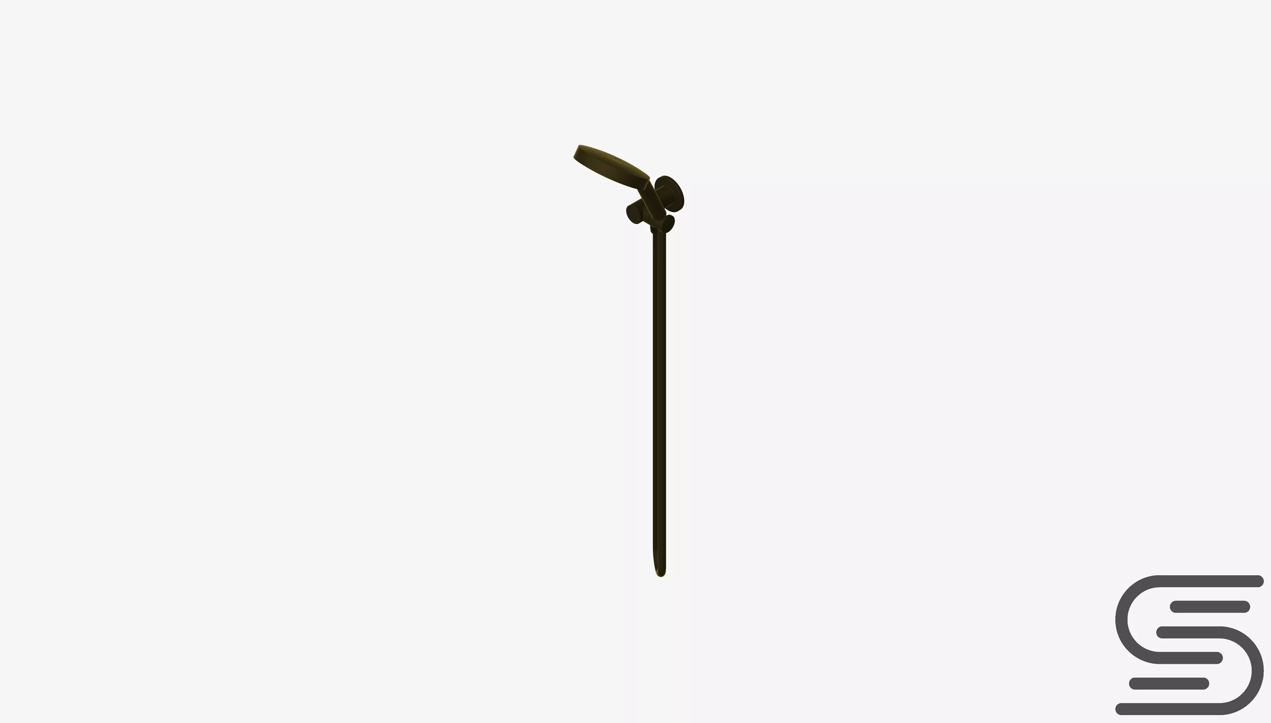 Shower - Hand - Luxury - Vivid Low-poly 3D model