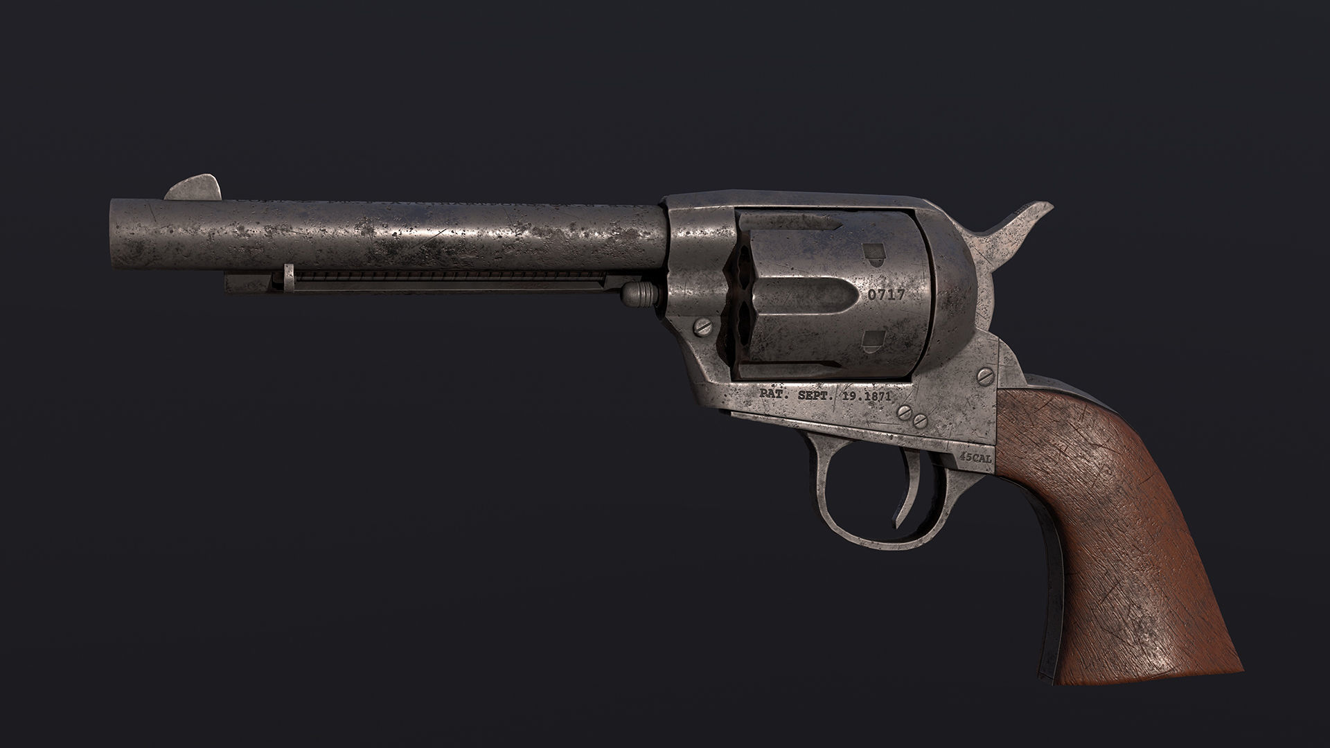 Bandit - Game Ready Low-poly 3D model_13