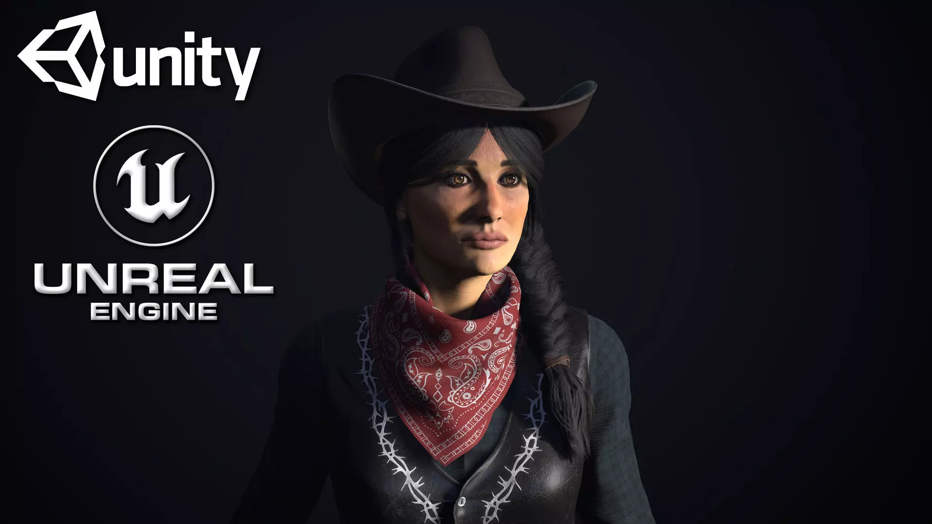 Bandit - Game Ready Low-poly 3D model_0