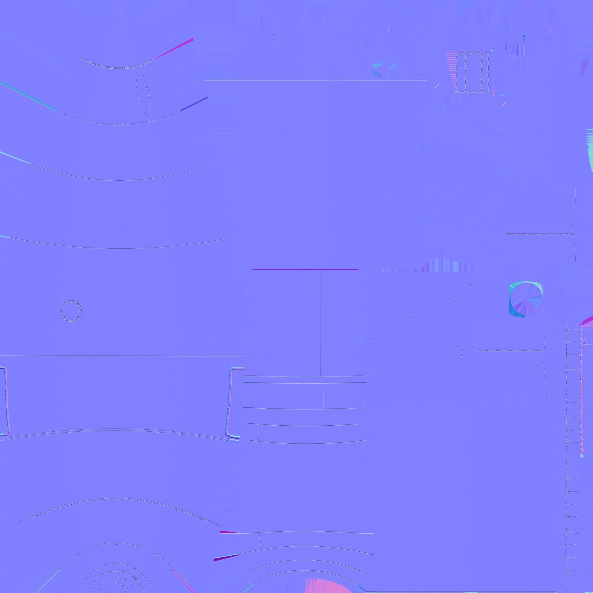 Fieseler Fi 103 V-1 flying bomb or missile Low-poly 3D model_29