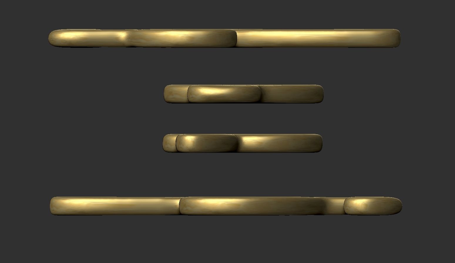 Treble clef 3D print model_7