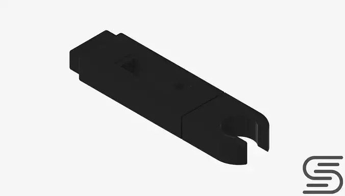 Shower - Rail Slider - Luxury - Feather