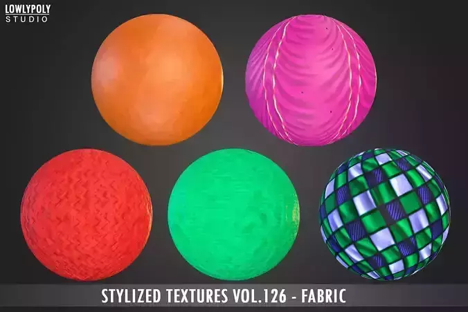Fabric Vol 126 - Stylized Textures