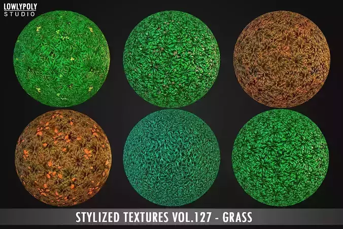Grass Vol 127 - Stylized Textures