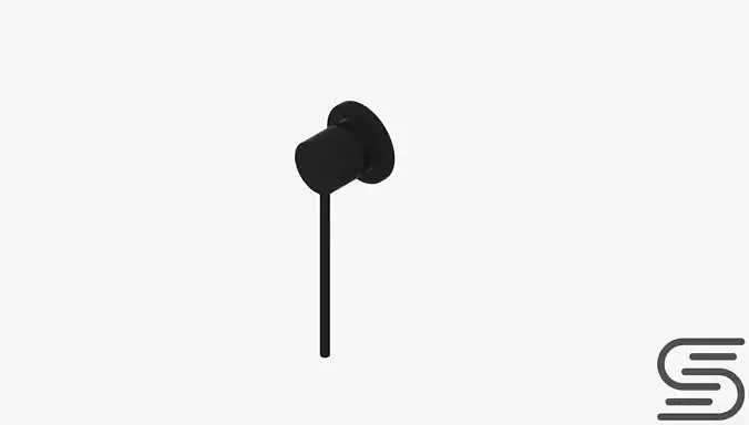 Shower Mixer - Luxury - Sleek - Wall - Backplate