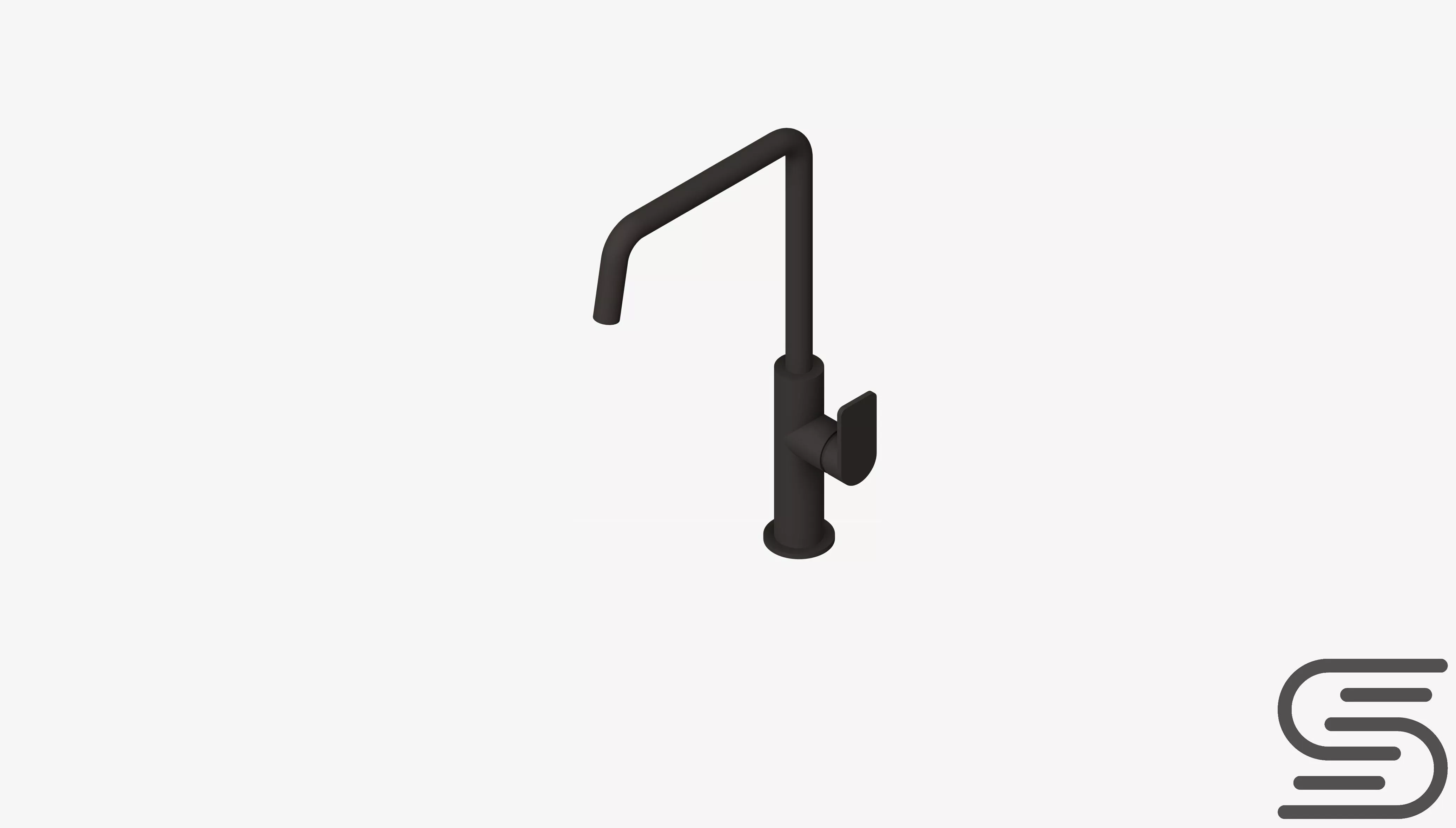 Sink Mixer - Luxury - Mako Low-poly 3D model