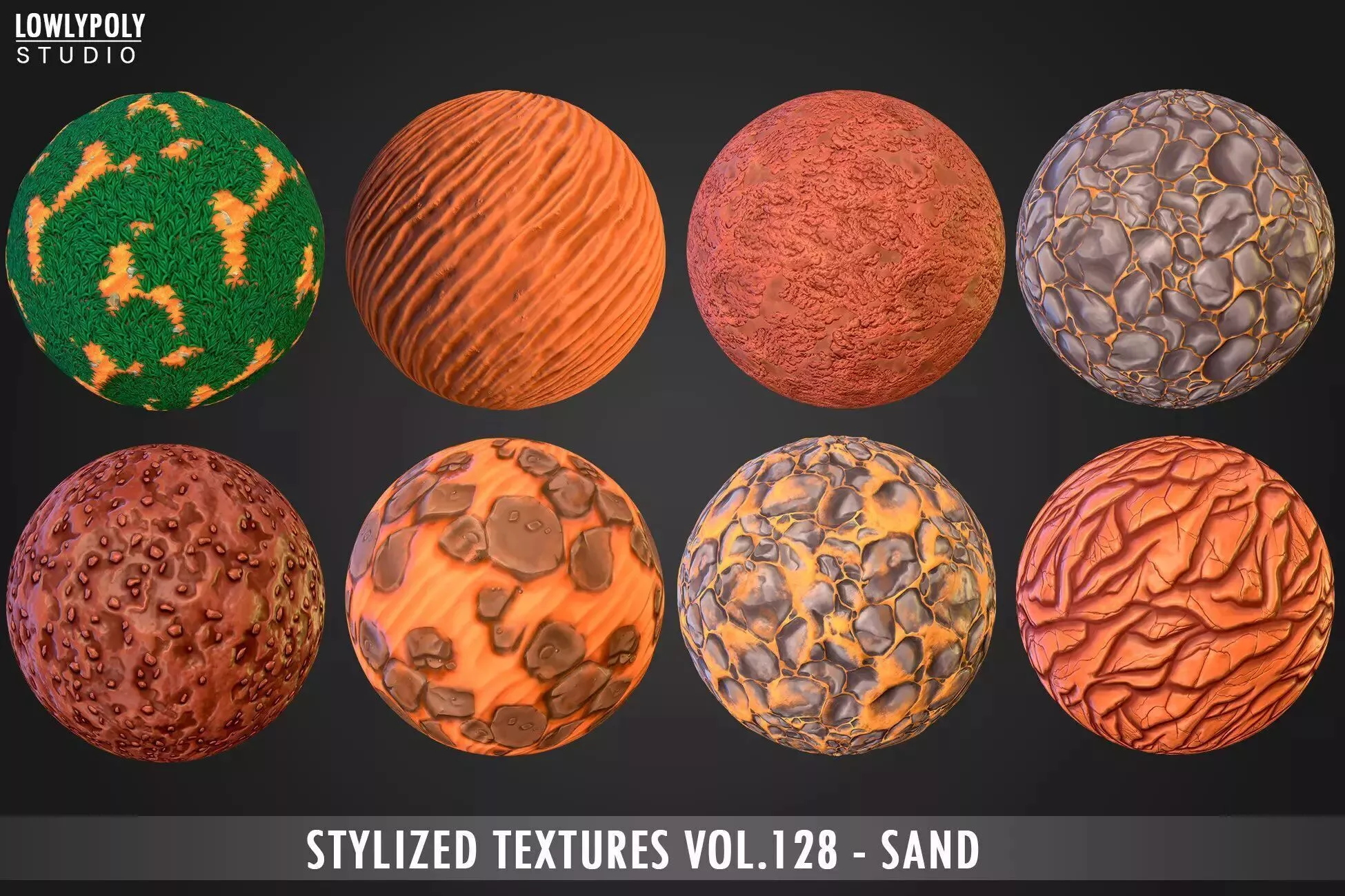 Desert Vol 128 - Stylized Textures Texture