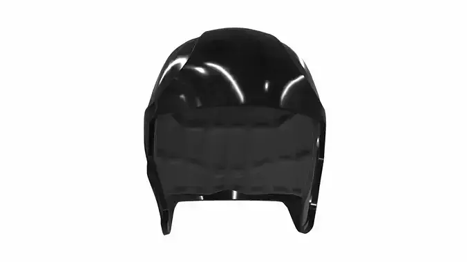 Football helmet f4 Free 3D model