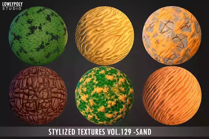 Sand Vol 129 - Stylized Textures