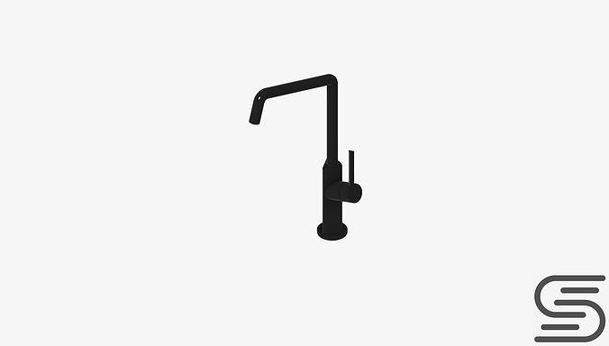 Sink Mixer - Luxury - Subtle - Squareline - 200 Low-poly 3D model