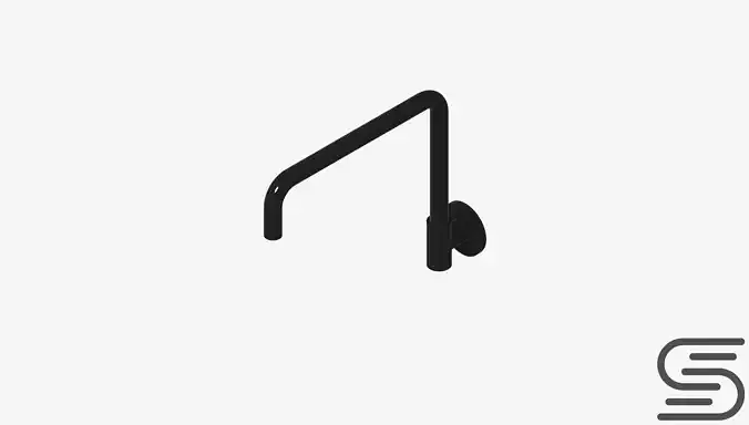 Sink Spout - Luxury - Sleek - Wall - Squareline - 240