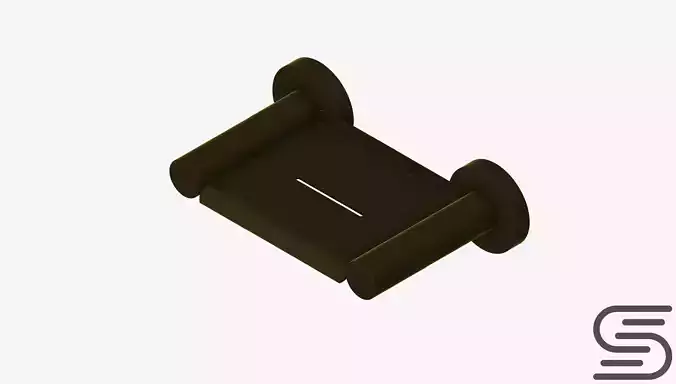 Soap Dish - Wall - Luxury - Round - Round Plate