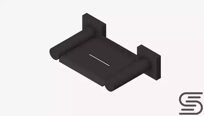 Soap Dish - Wall - Luxury - Round - Square Plate