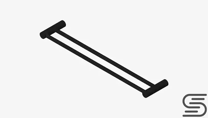 Towel Rail - Double - Luxury - Sleek - 600