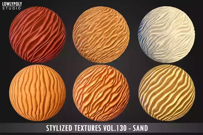 Sand Vol 130 - Stylized Textures Texture