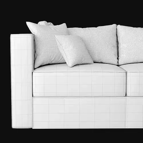 Module sofa 3D model 7