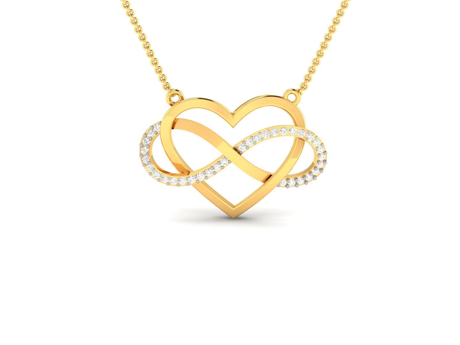 Women Heart Heart 3dm STL OBJ FBX Render Details 3D print model_3