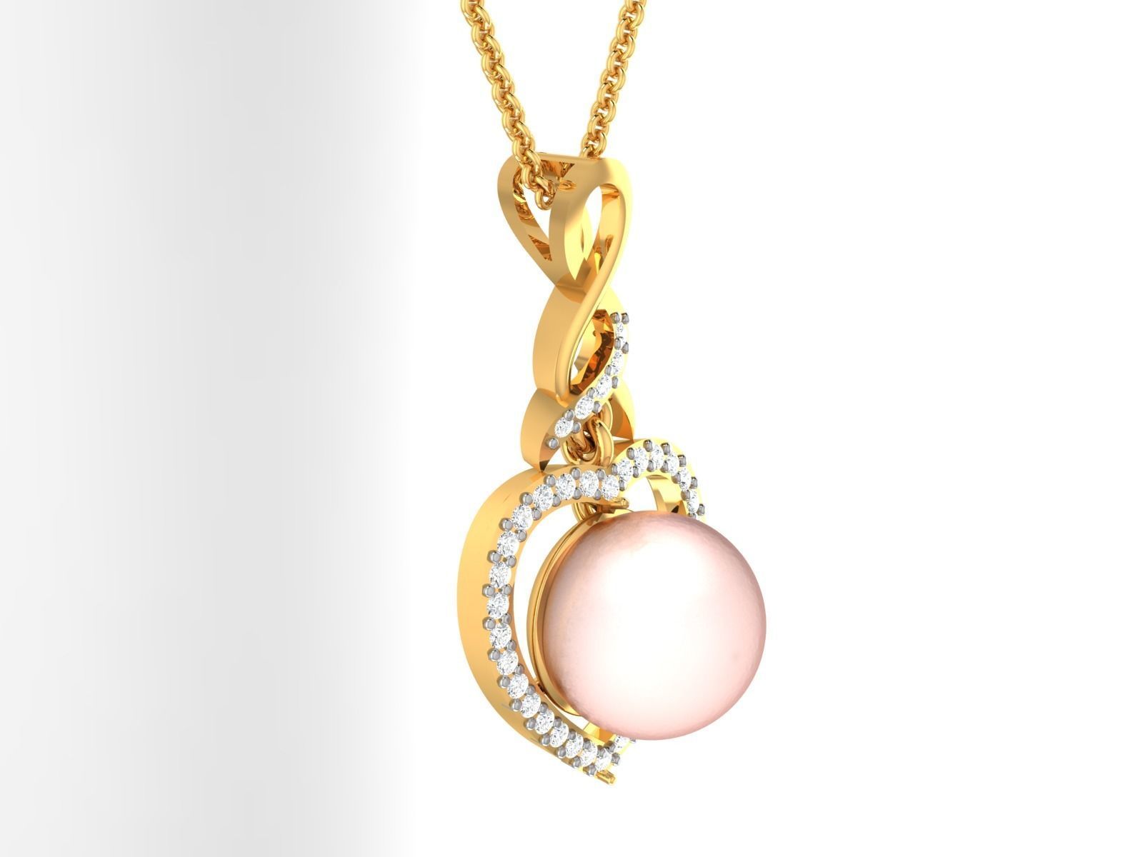 Women Heart Heart 3dm STL OBJ FBX Render Details 3D print model_4