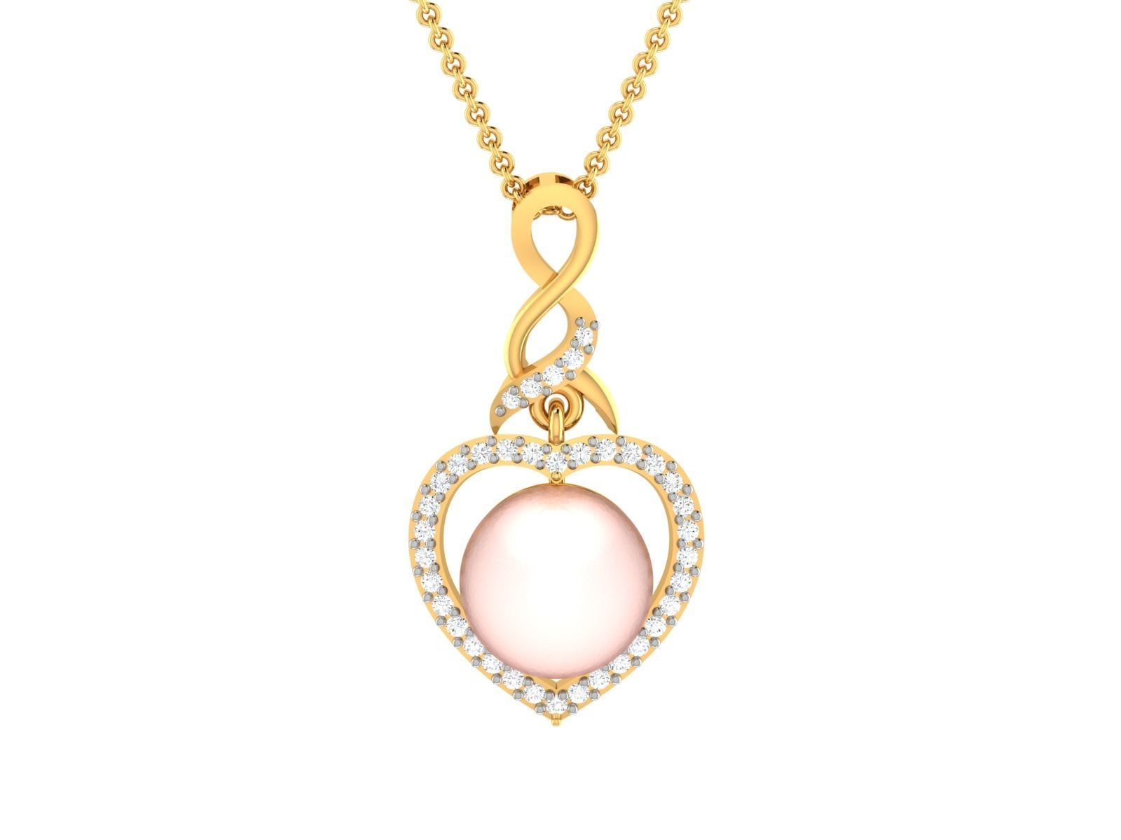 Women Heart Heart 3dm STL OBJ FBX Render Details 3D print model_3