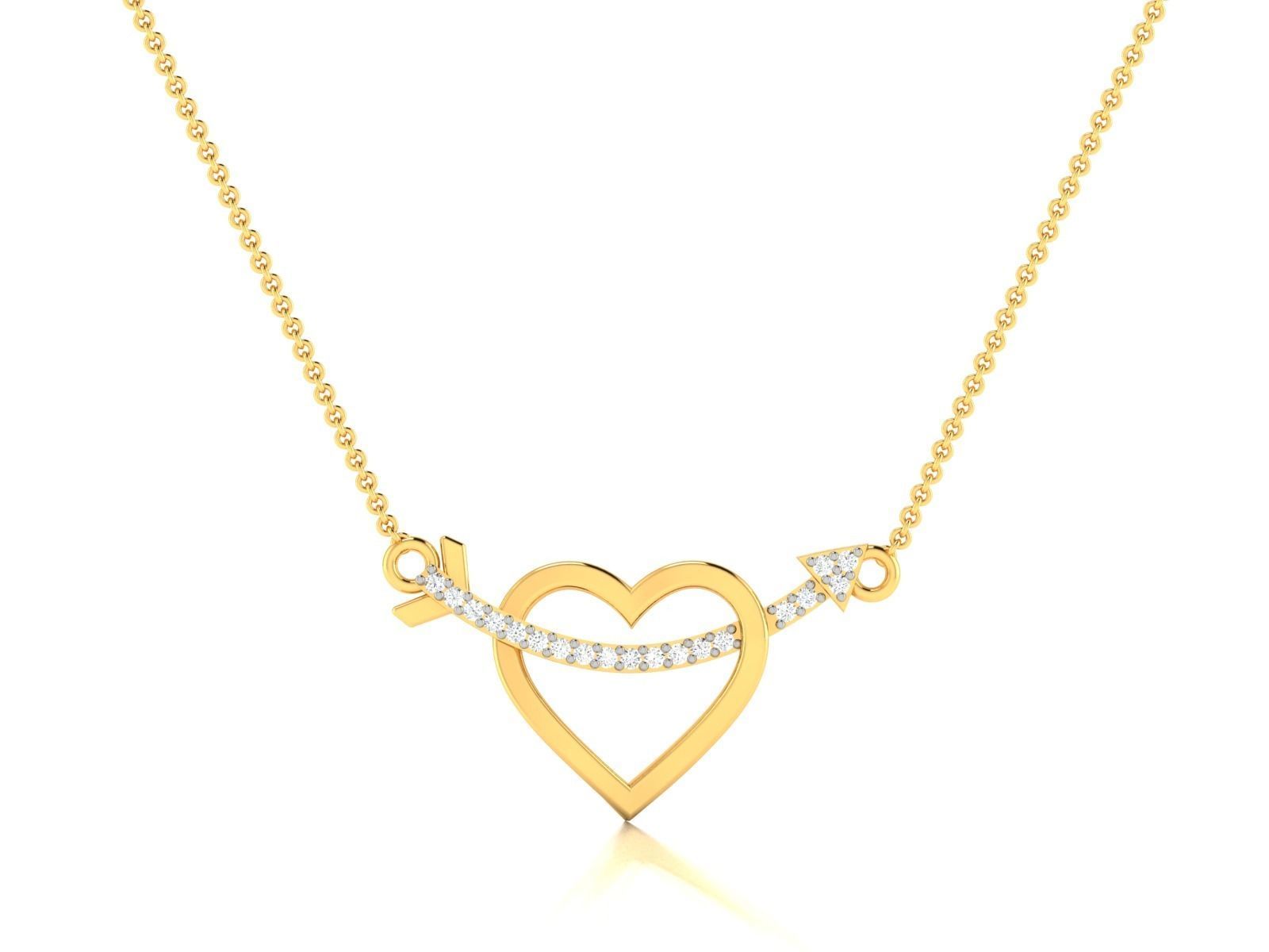 Women Heart Heart 3dm STL OBJ FBX Render Details 3D print model_3