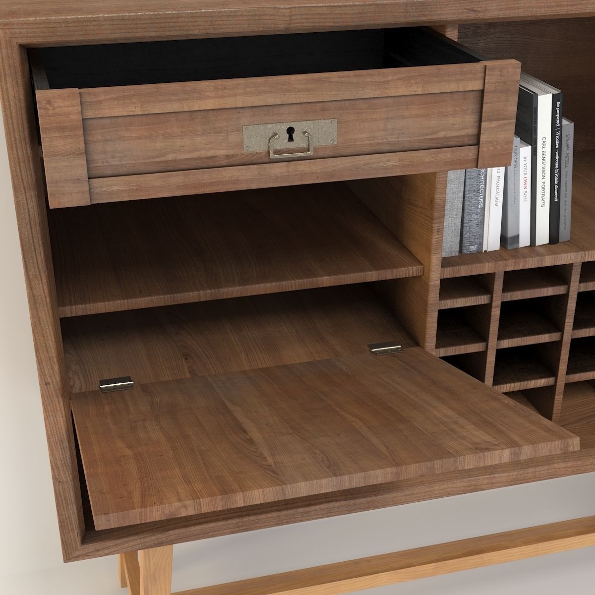 Retro Closet  12 3D model_10