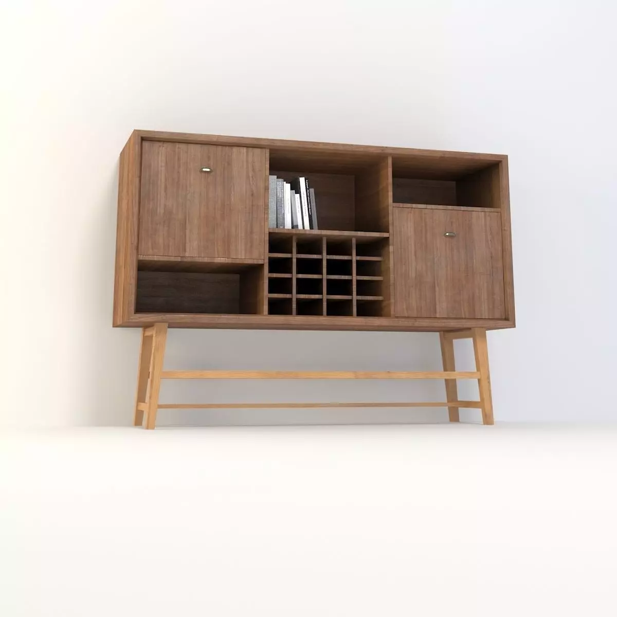 Retro Closet  12 3D model_0