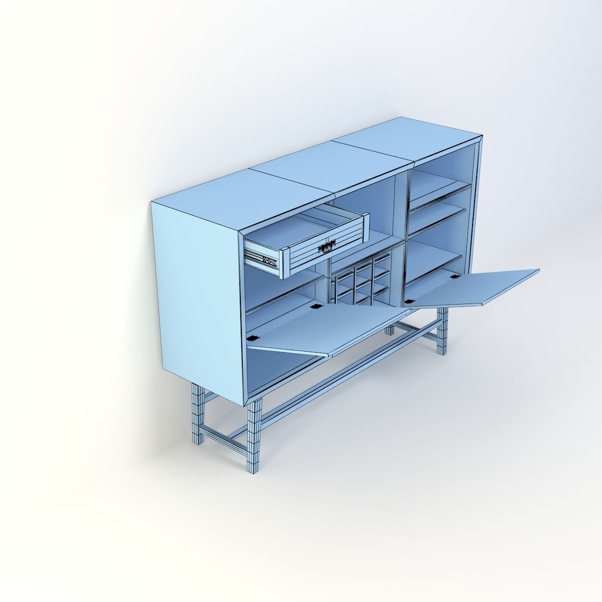 Retro Closet  12 3D model_12
