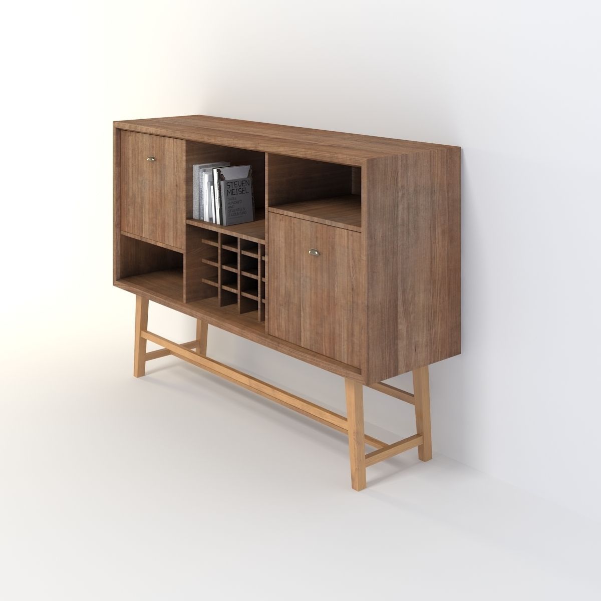 Retro Closet  12 3D model_2