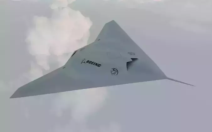 Boeing X-45C Phantom Ray 3D model