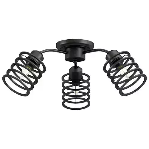 vitaluce-v4916-1-3pl three light ceiling fixture