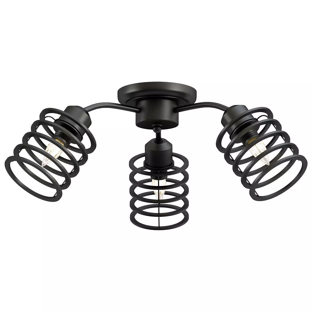 vitaluce-v4916-1-3pl three light ceiling fixture 3D model